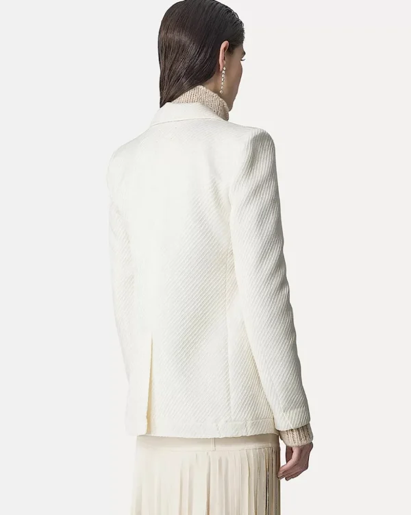 BLAZER DE ALTA COSTURA EN TEJIDO EFECTO SARGA FORTE_FORTE