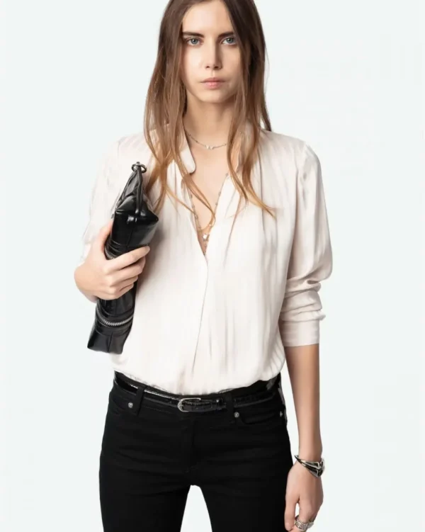 BLUSA TINK SATIN RAYE ZADIG & VOLTAIRE