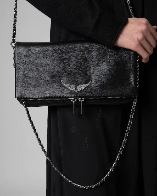 BOLSO ROCK GRAINED LEATHER ZADIG & VOLTAIRE