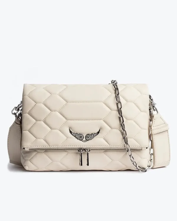 BOLSO ROCKY XL MAT SCALE ZADIG & VOLTAIRE