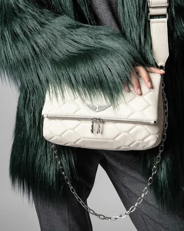 BOLSO ROCKY XL MAT SCALE ZADIG & VOLTAIRE