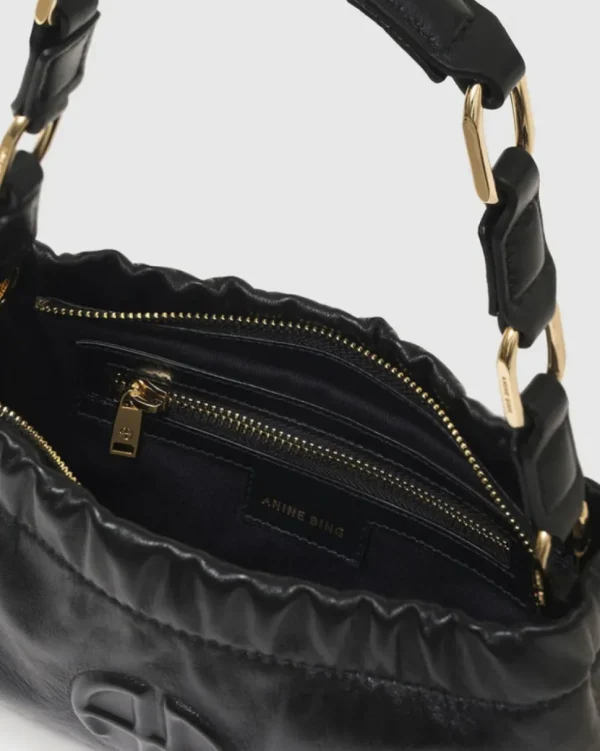 BOLSO SMALL KATE SHOULDER BAG BLACK