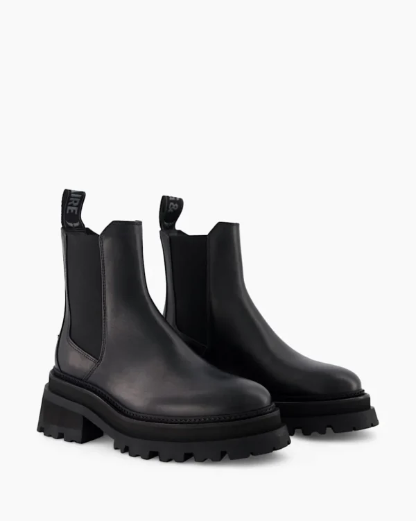 BOTAS RAVE SEMY-SHINY CALFSKIN ZADIG & VOLTAIRE
