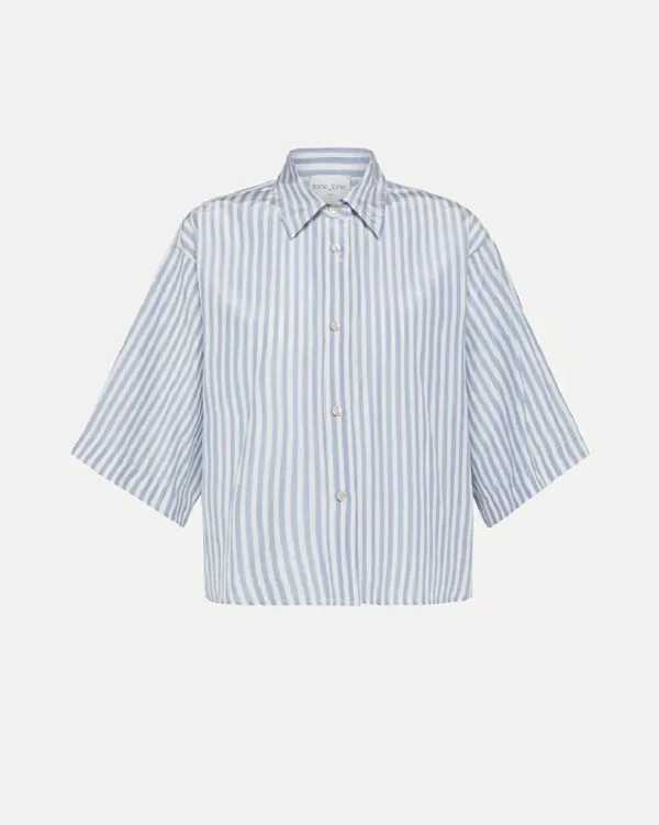CAMISA BOXY DE MEDIA MANGA FORTE_FORTE