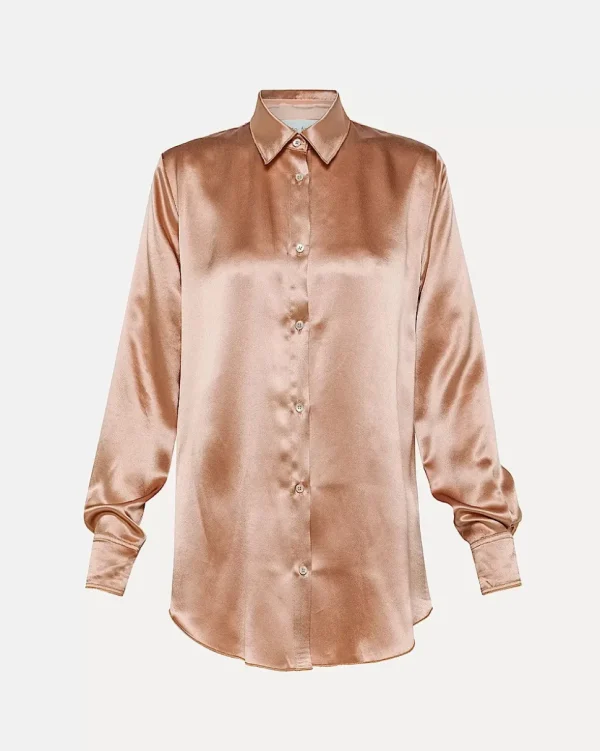 CAMISA DE SATÉN VISCOSO FORTE_FORTE