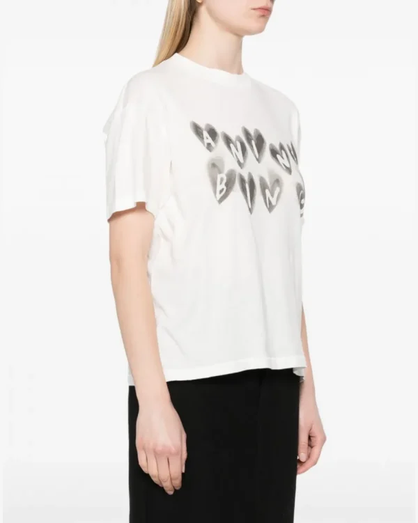 CAMISETA CADE HEARTS IVORY
