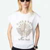 CAMISETA CLOE GUITAR WINGS STRASS ZADIG & VOLTAIRE