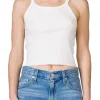 CAMISETA CROPPED RIBBED TANK RE/DONE
