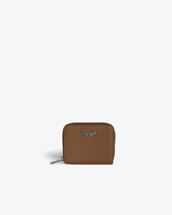 CARTERA MINI ZV GRAINED LEATHER ZADIG & VOLTAIRE