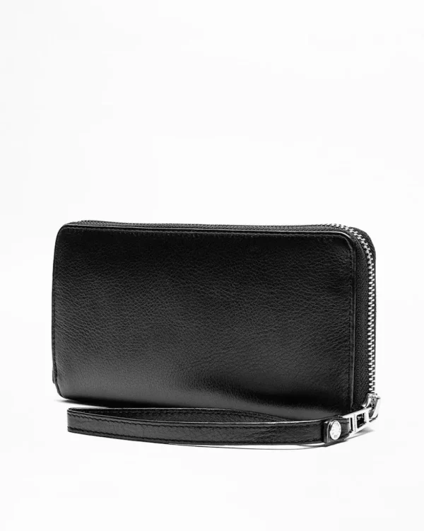 COMPAGNON GRAINED LEATHER NOIR