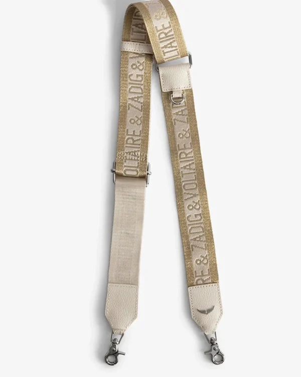 CORREA PARA BOLSO STRAP GLITTER ZADIG & VOLTAIRE