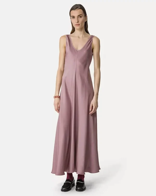 ENVERS SATIN BALLERINA DRESS FORTE_FORTE