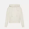 ESSENTIAL DIAGONAL COTTON HOODIE SWEATSHIRT FORTE_FORTE
