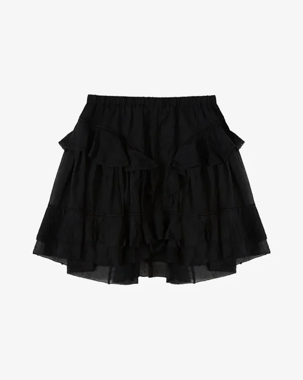 FALDA DE VOILE DE ALGODÓN MOANA ISABEL MARANT ÉTOILE