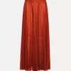 FALDA EN TUL JACQUARD PLISADO BRILLANTE FORTE_FORTE