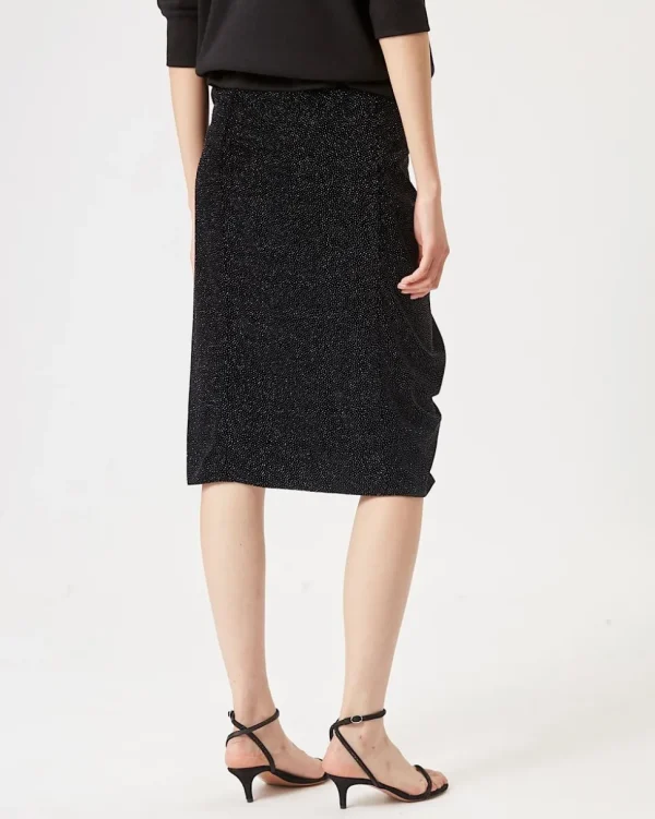 FALDA MIDI DE TERCIOPELO ALYSSA MARANT ÉTOILE