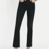 PANTALONES LE CROP MINI BOOT RAW FRAY FRAME