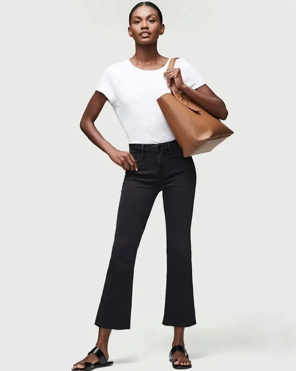 PANTALONES LE CROP MINI BOOT FRAME