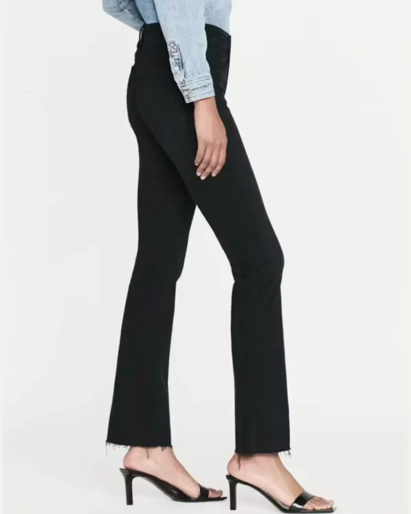 PANTALONES LE CROP MINI BOOT RAW FRAY FRAME