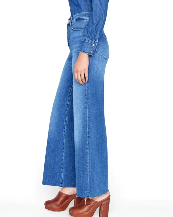 PANTALONES LE SLIM PALAZZO RAW AFTER FRAME