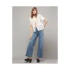PANTALONESLE SLIM PALAZZO RAW FRAME