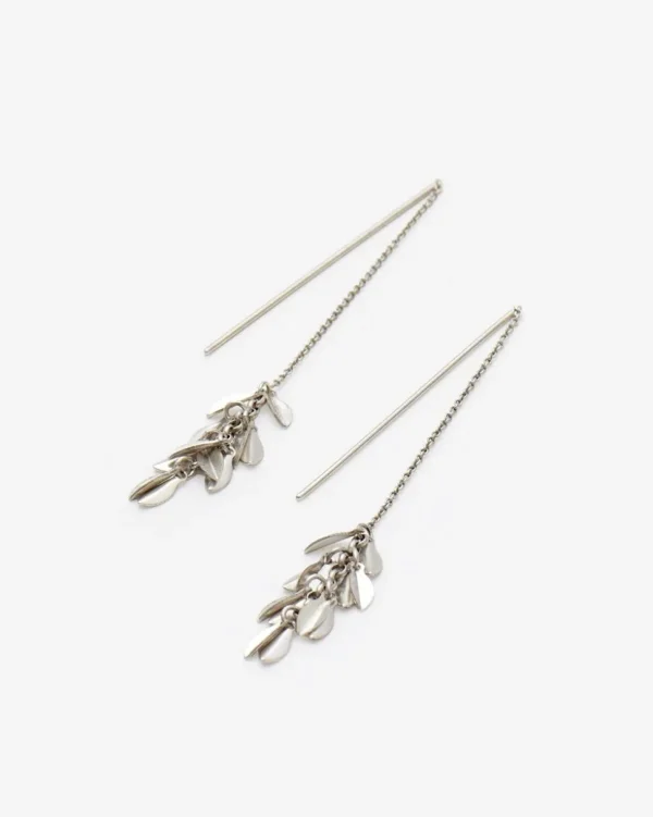 PENDIENTES METAL SHINY LEAF ISABEL MARANT