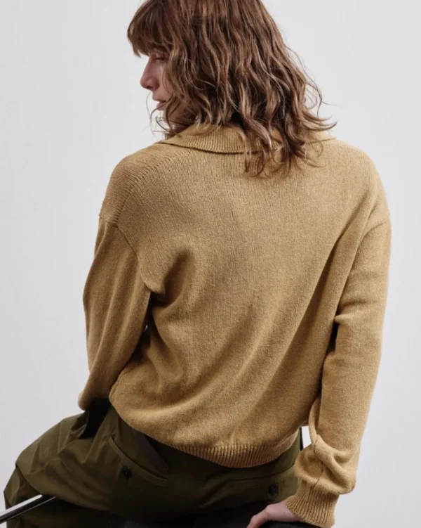 POLO DE PUNTO DE ALGODÓN 8437 POMANDÈRE