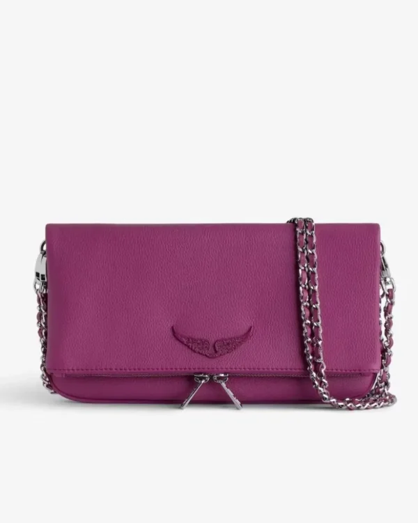 ROCK GRAINED LEATHER ZADIG & VOLTAIRE