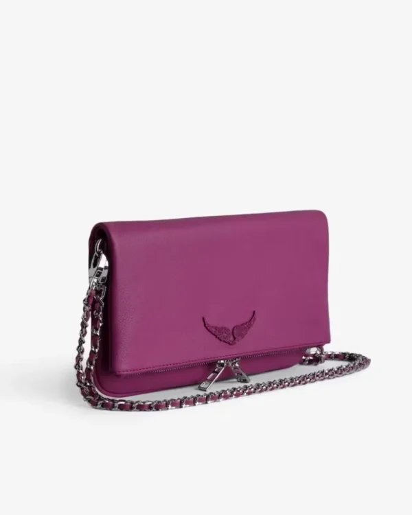 ROCK GRAINED LEATHER ZADIG & VOLTAIRE