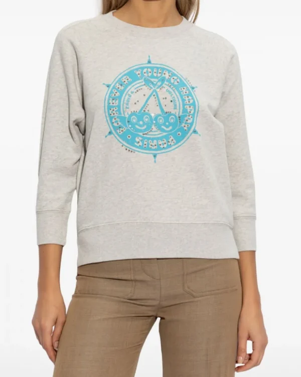 SUDADERA CAMERON STRASS ZADIG & VOLTAIRE