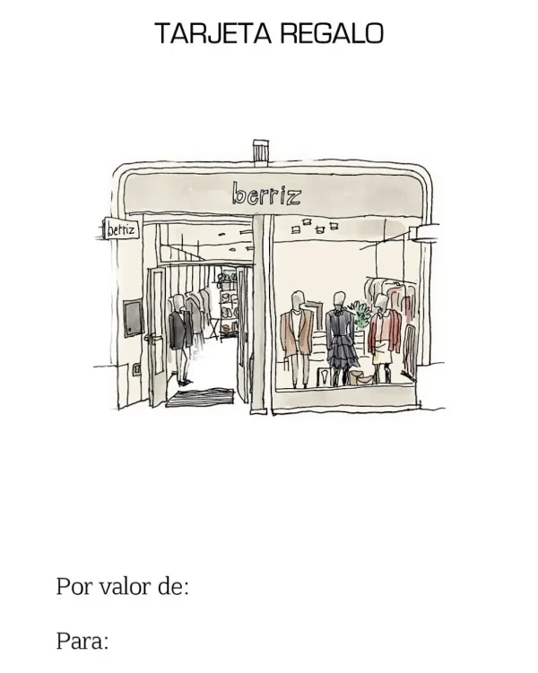 TARJETA REGALO BERRIZ