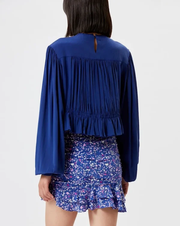 TOP TIPO CROP DE SEDA NELINO ISABEL MARANT