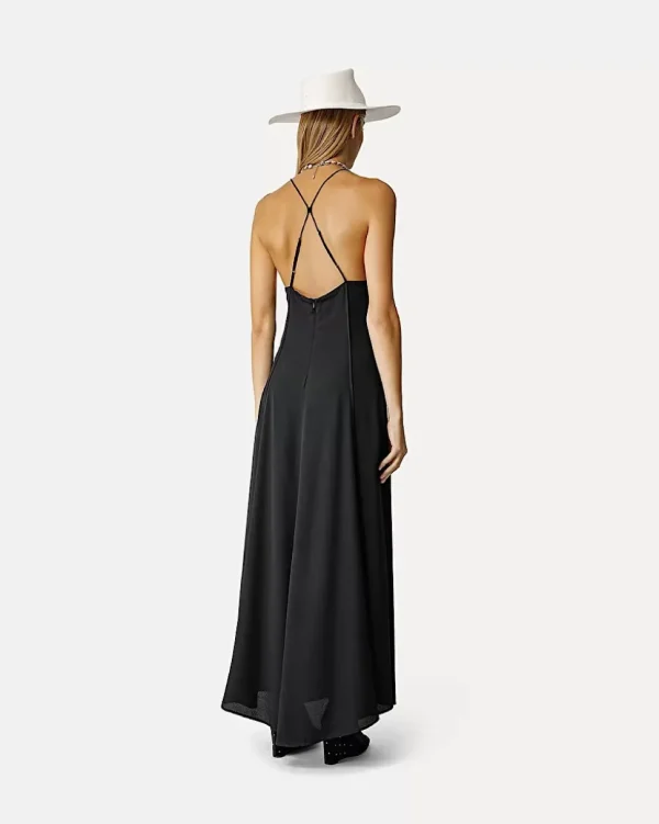 VESTIDO DE CREP MARROQUÍ FORTE_FORTE