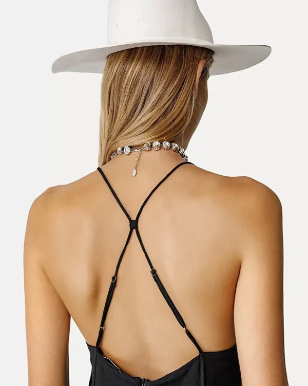 VESTIDO DE CREP MARROQUÍ FORTE_FORTE