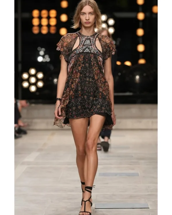 VESTIDO ODILE MARANT