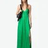 VESTIDO RAYONNE SATIN ZADIG & VOLTAIRE