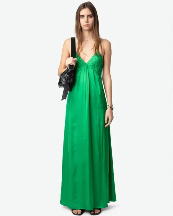 VESTIDO RAYONNE SATIN ZADIG & VOLTAIRE