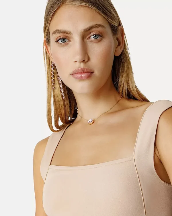 VESTIDO STRETCH CREPE CADY LONG FORTE_FORTE